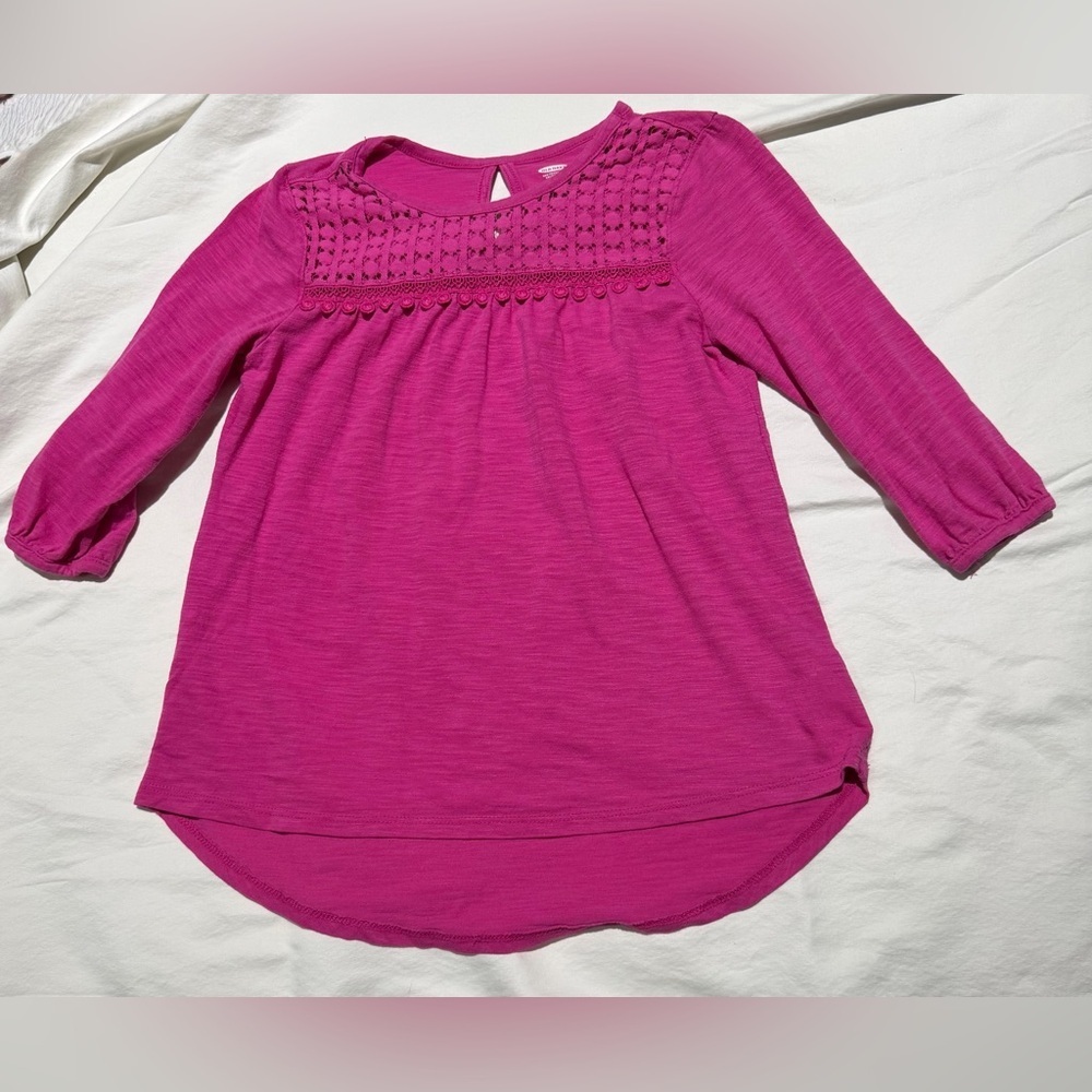 🎁Old Navy: Girls Long Sleeve Top- Size S (6-7) 🎁